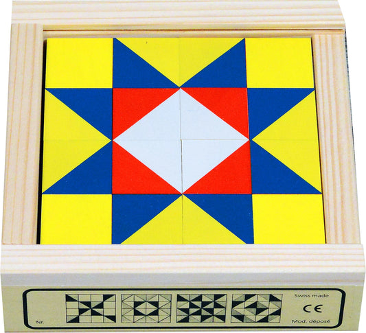 Würfelmosaik 16 Teile