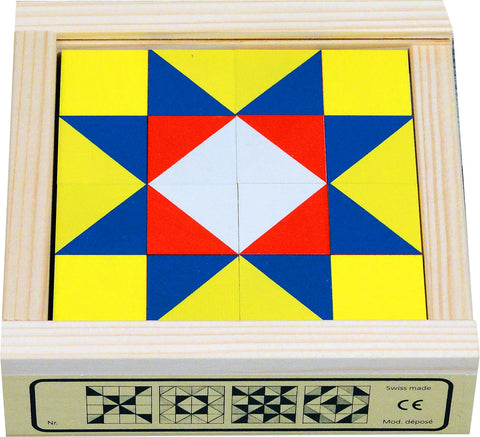 Würfelmosaik 16 Teile