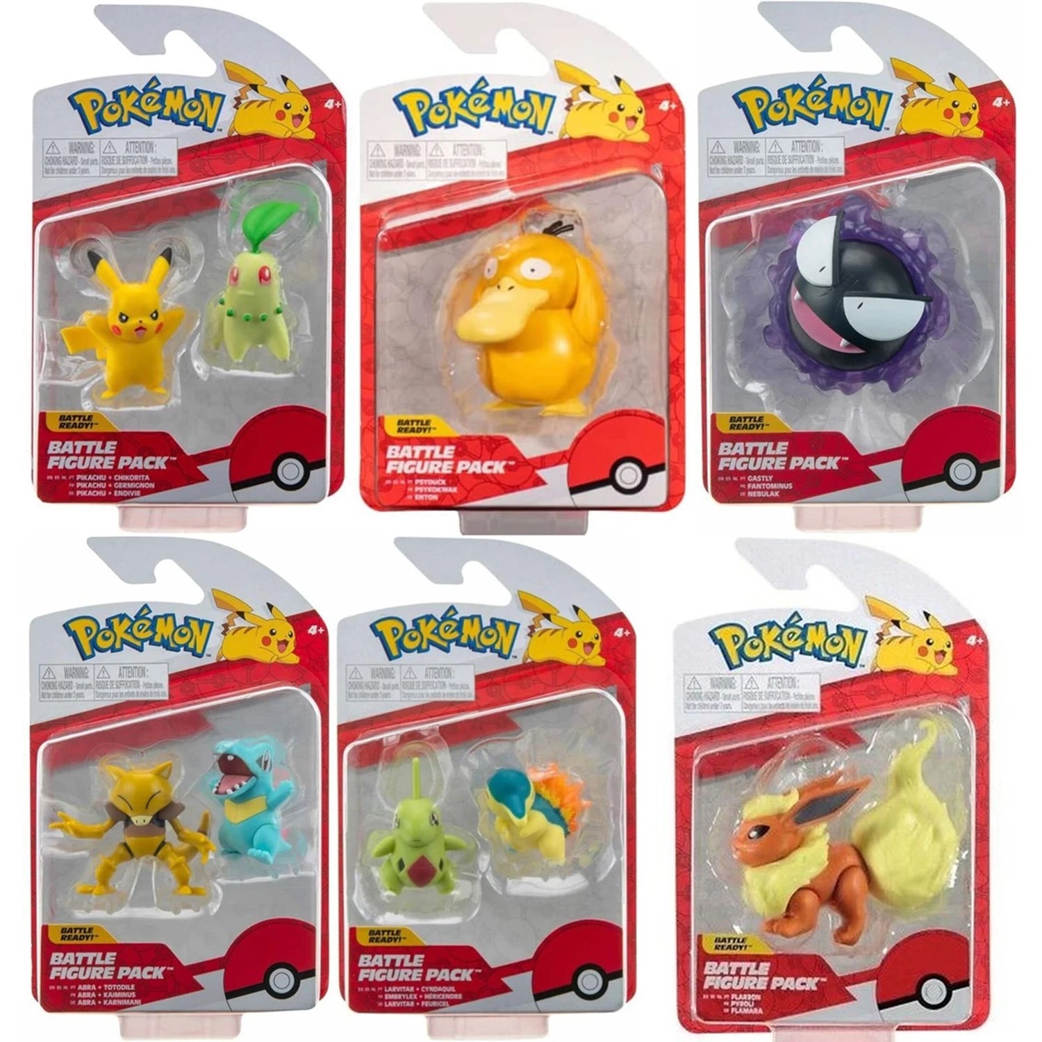 Pokémon Battle Figuren ass.