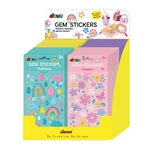 Display Glitzersteine Sticker 4x12ass (MQ48)