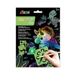 Display Kratzbilder Schablonen 4x6ass (MQ24)