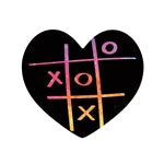 Display Kratz-Notizblock Herzen (MQ12)