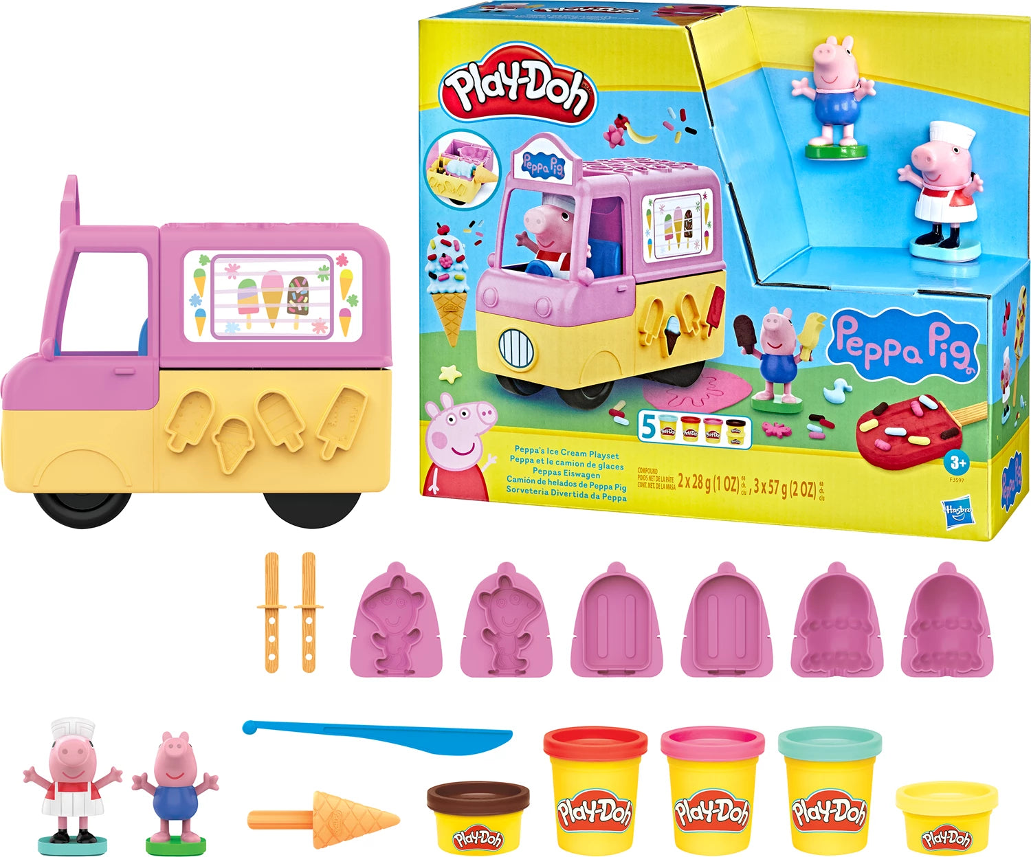 Play-Doh Peppas Eiswagen