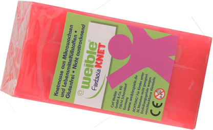 Blockknete 250 g, pink