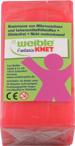 Blockknete 250 g, pink