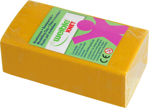 Blockknete 250 g, gelb