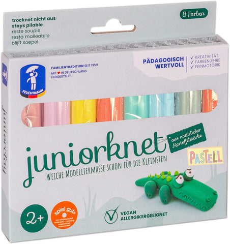 Juniorknet Pastelfarben