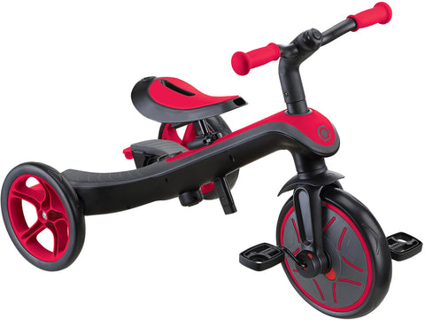 Globber Laufrad / Dreirad | Trike Explorer 4 in 1 | Rot