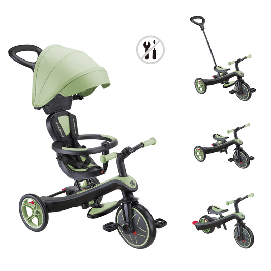 Globber Laufrad / Dreirad | Trike Explorer 4 in 1 | Sauge