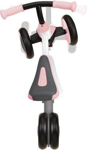 Globber Laufrad / Vierrad | Learning Bike | White-pastel pink