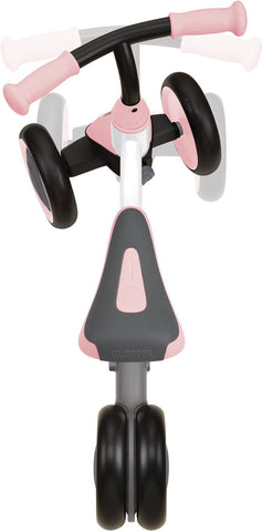 Globber Laufrad / Vierrad | Learning Bike | White-pastel pink