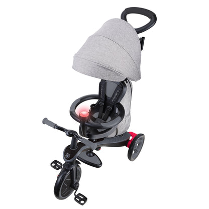 Globber | Trike Explorer 4 in 1 Deluxe Play | Black Grey