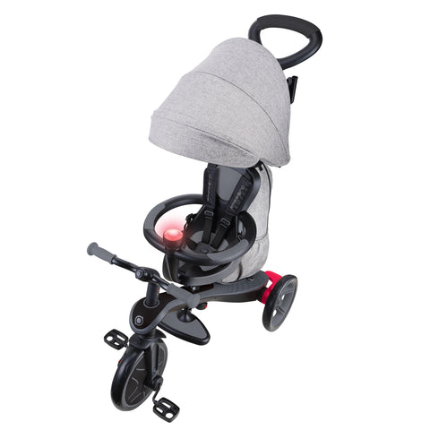 Globber | Trike Explorer 4 in 1 Deluxe Play | Black Grey