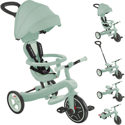 Globber Laufrad / Dreirad | Trike Explorer 4 in 1 Ecologic | Pistachio