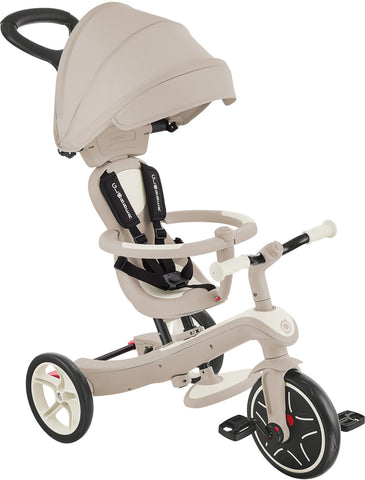 Globber Laufrad / Dreirad | Trike Explorer 4 in 1 Ecologic | Coconut
