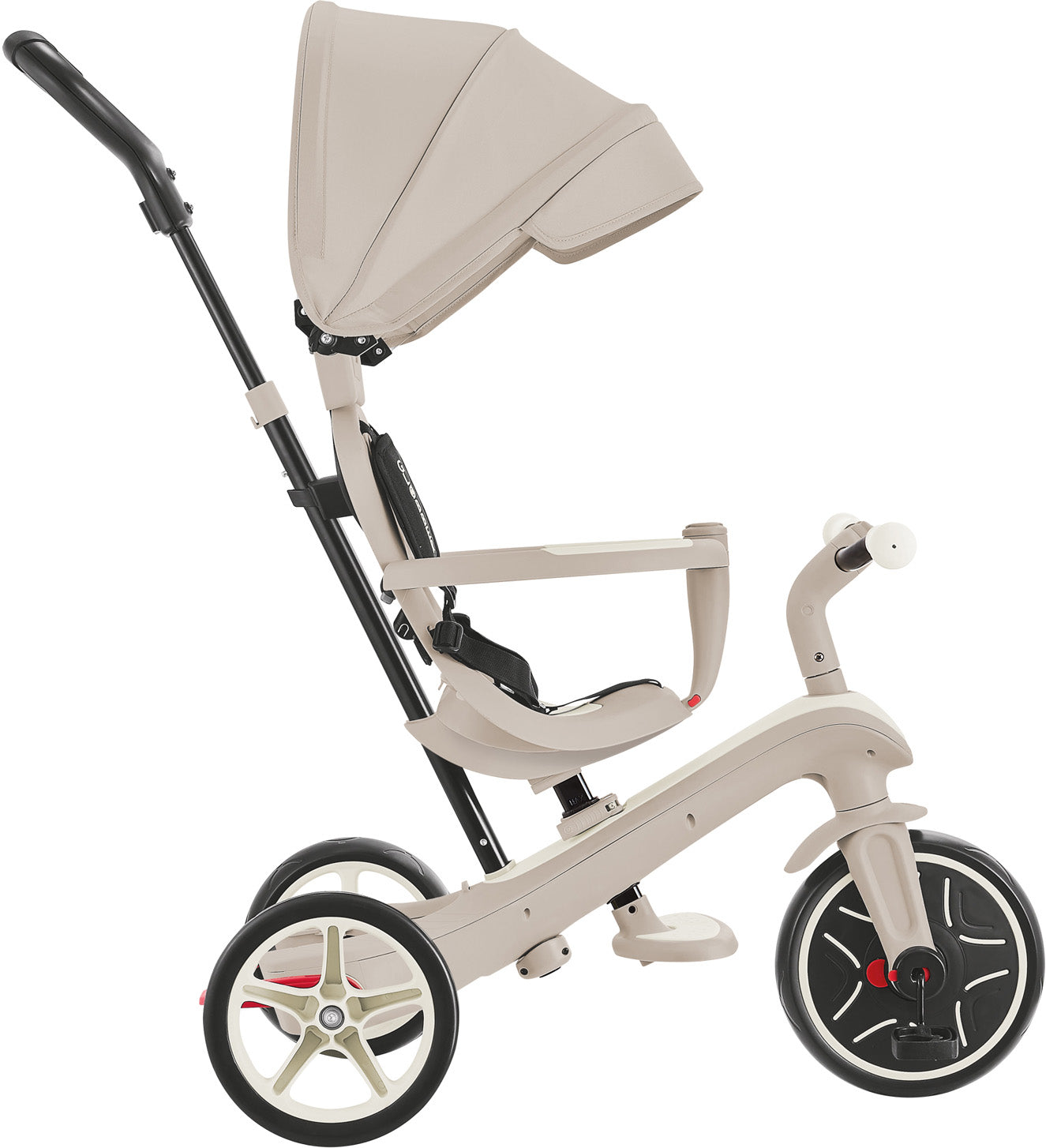 Globber Laufrad / Dreirad | Trike Explorer 4 in 1 Ecologic | Coconut