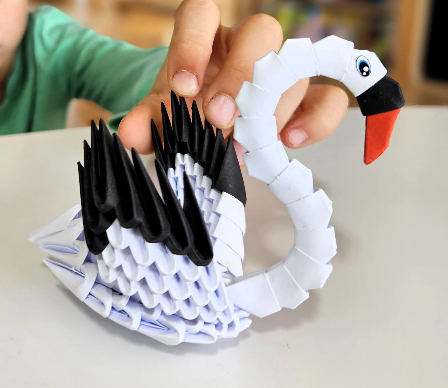 ORIGAMI 3D Schwan