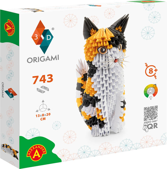 ORIGAMI 3D Katze