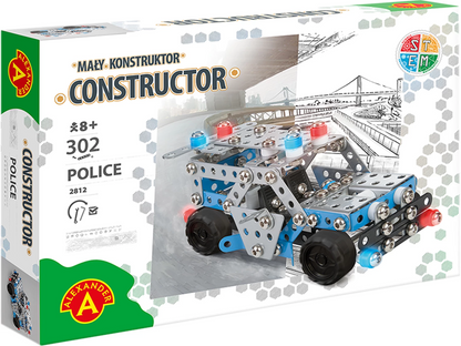 Constructor Police Patrol Car