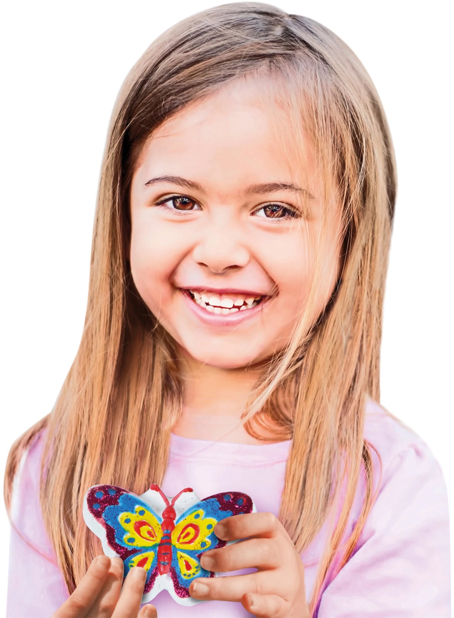 Gipsgiessen Glitzermagnete