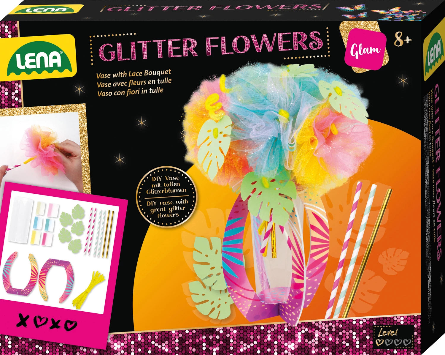 Glitter Flowers