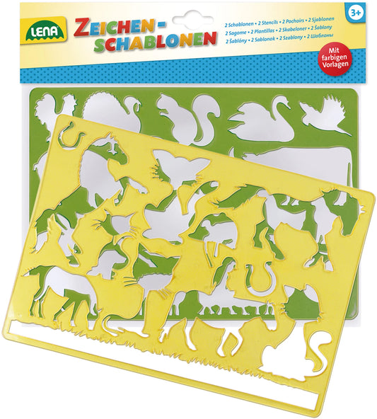 Zeichenschablonen Pferde und