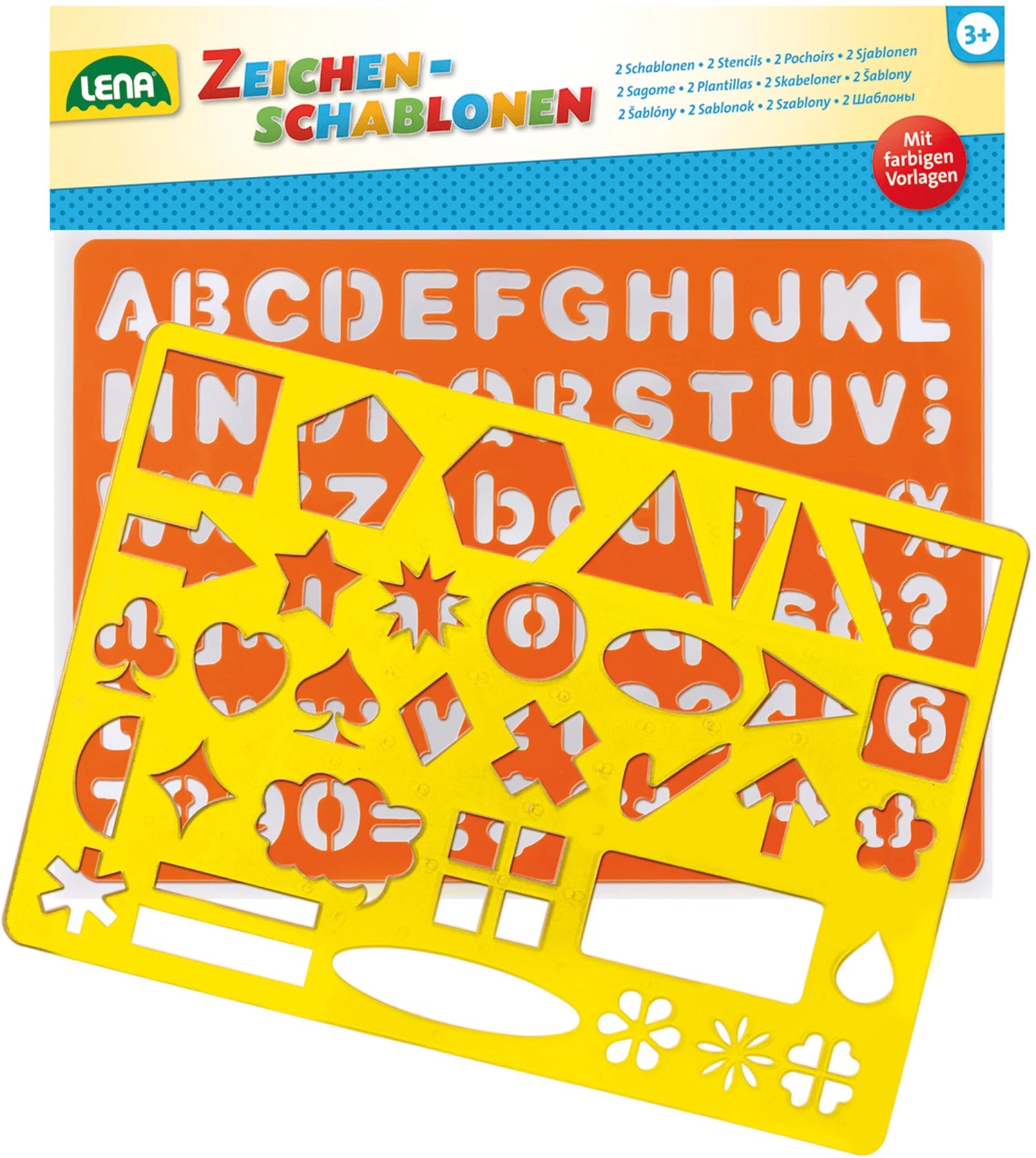 Zeichenschablonen ABC