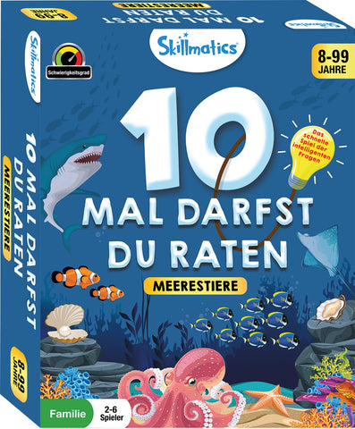 10 Mal raten Meerestiere, d