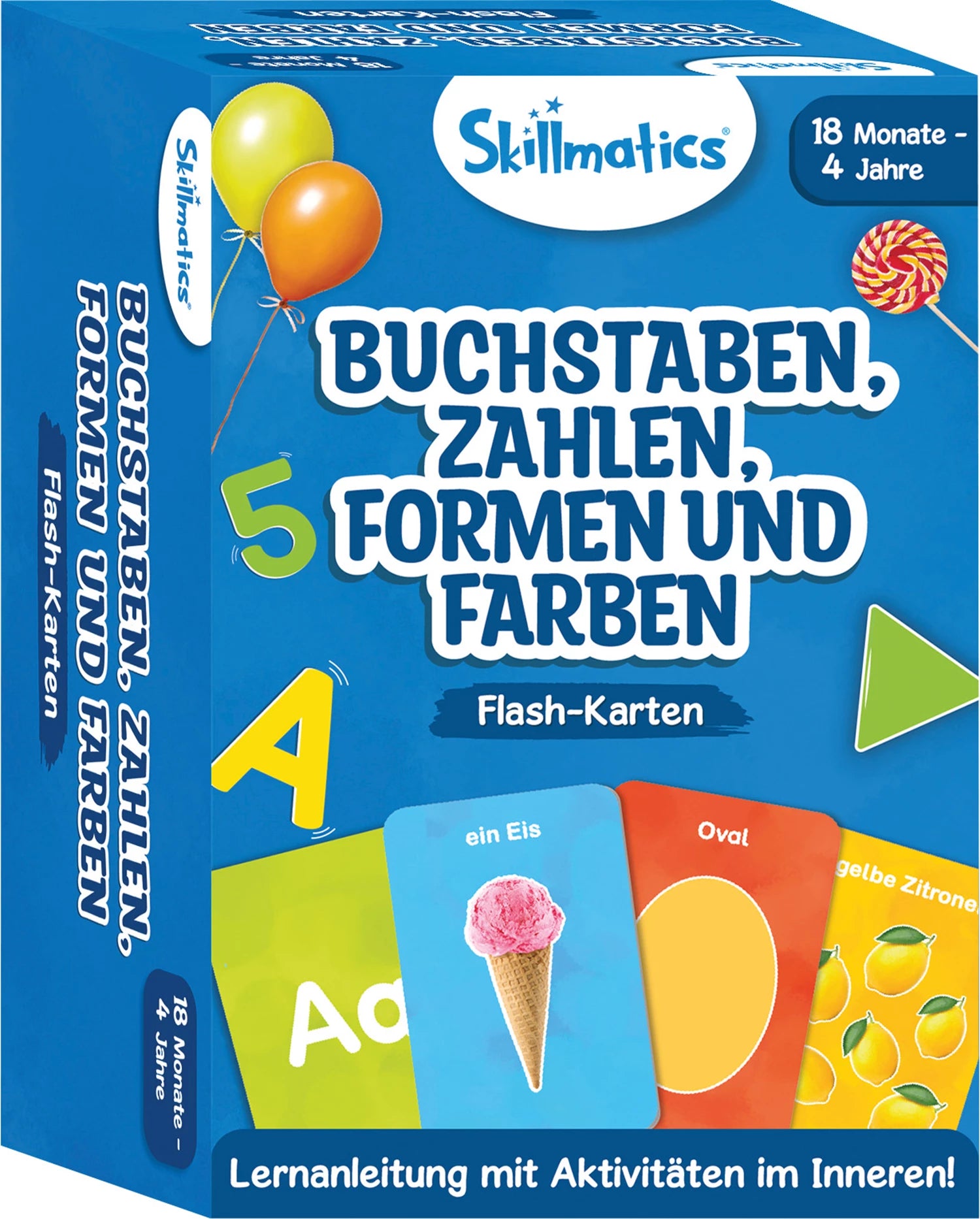 Buchstaben, Zahlen, Formen und