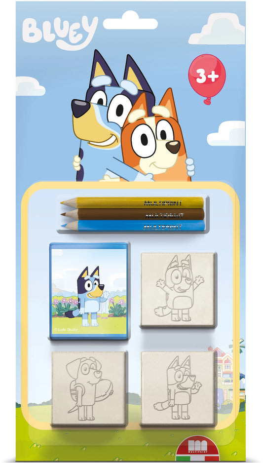 Stempelset Bluey 7 Teile