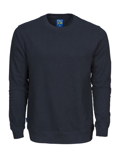 2124 SWEATSHIRT RUNDHALS 100% BAUMWOLLE – Bequemes Arbeitsshirt