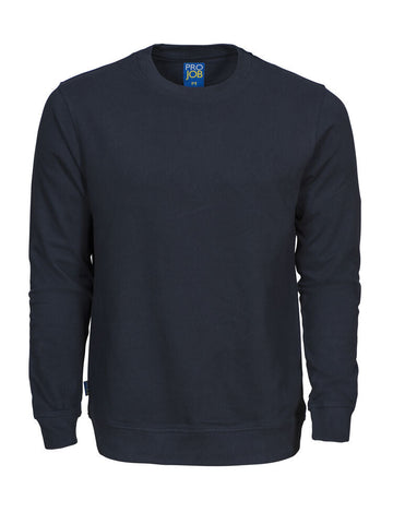 2124 SWEATSHIRT RUNDHALS 100% BAUMWOLLE – Bequemes Arbeitsshirt