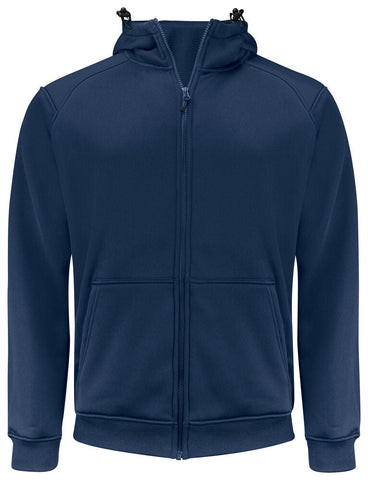 2133 KAPUZENJACKE FULL ZIP MIT KONTRASTELEMENTEN – Robuste Arbeitsjacke für Profis