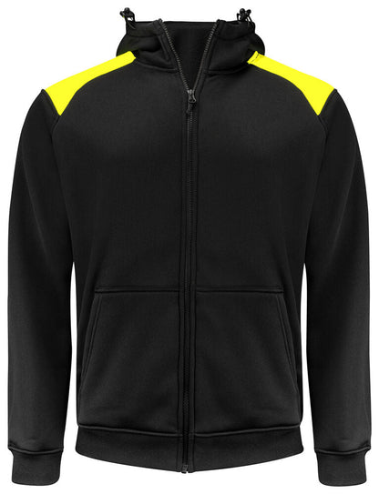 2133 KAPUZENJACKE FULL ZIP MIT KONTRASTELEMENTEN – Robuste Arbeitsjacke für Profis
