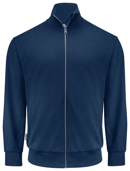 2134 SWEATSHIRT CARDIGAN 100% BAUMWOLLE – Bequemes Arbeitsshirt