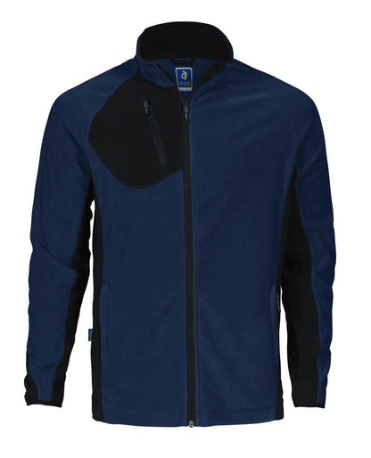 2325 MICROFLEECE JACKE MIT KONTRASTELEMENTEN – Robuste Arbeitsjacke für Profis