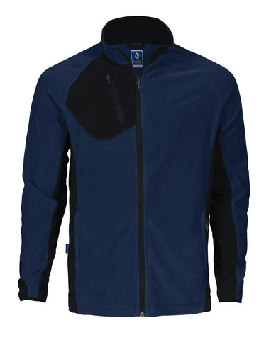 2325 MICROFLEECE JACKE MIT KONTRASTELEMENTEN – Robuste Arbeitsjacke für Profis