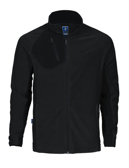 2325 MICROFLEECE JACKE MIT KONTRASTELEMENTEN – Robuste Arbeitsjacke für Profis
