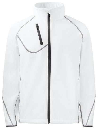 2422 SOFTSHELL JACKE MIT KONTRASTELEMENTEN – Robuste Arbeitsjacke für Profis