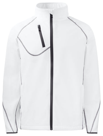 2422 SOFTSHELL JACKE MIT KONTRASTELEMENTEN – Robuste Arbeitsjacke für Profis