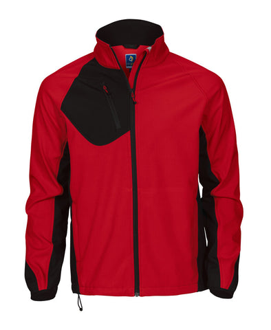 2422 SOFTSHELL JACKE MIT KONTRASTELEMENTEN – Robuste Arbeitsjacke für Profis