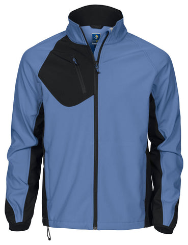 2422 SOFTSHELL JACKE MIT KONTRASTELEMENTEN – Robuste Arbeitsjacke für Profis
