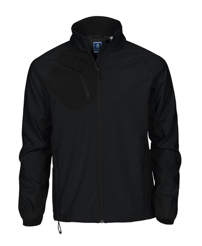 2422 SOFTSHELL JACKE MIT KONTRASTELEMENTEN – Robuste Arbeitsjacke für Profis