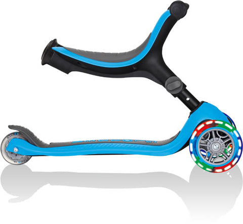 Globber Laufrad / Dreirad | GO UP Foldable Plus Lights | Blau