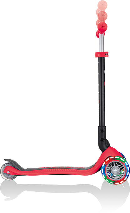 Globber Laufrad / Dreirad | GO UP Foldable Plus Lights | Rot