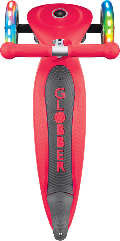 Globber Laufrad / Dreirad | GO UP Foldable Plus Lights | Rot