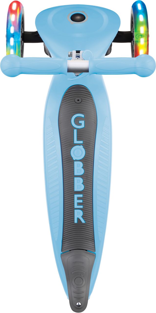 Globber Laufrad / Dreirad | GO UP Foldable Plus Lights | Pastel blau