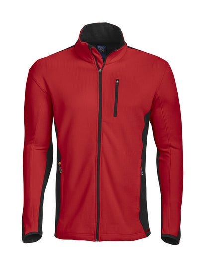 3307 MICROFLEECE JACKE IN RIPSTOP OPTIK – Robuste Arbeitsjacke für Profis
