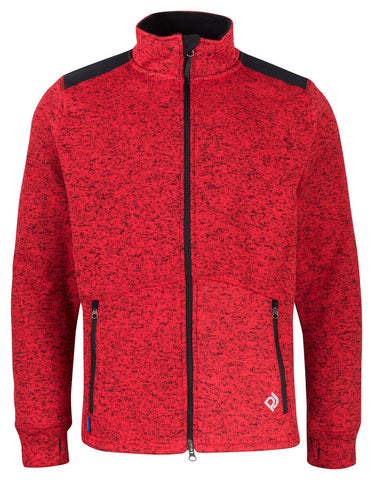 3318 FLEECE JACKE IN MELANGE OPTIK – Robuste Arbeitsjacke für Profis