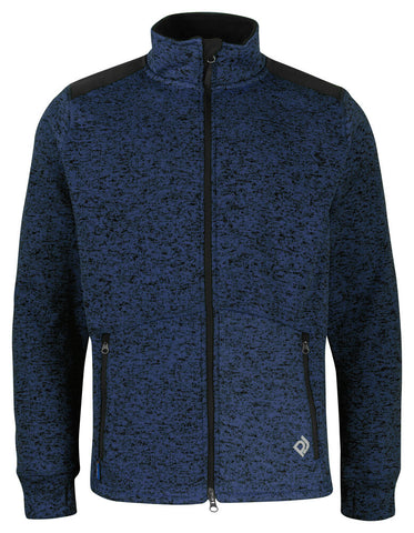 3318 FLEECE JACKE IN MELANGE OPTIK – Robuste Arbeitsjacke für Profis
